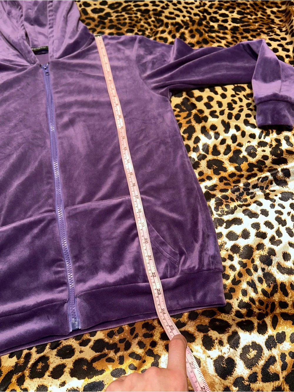 Rwtgnlf Girl’s Purple Velour Tracksuit Set